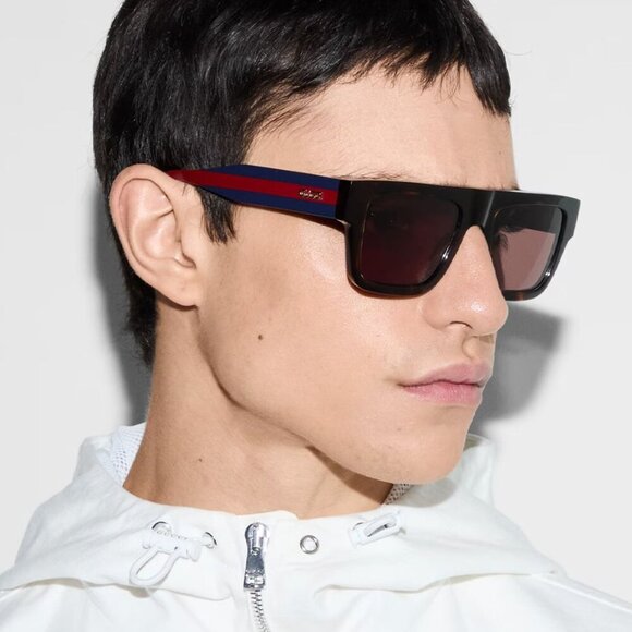 NEW Gucci GG1868S - 002 Square Sunglasses - Picture 1 of 7